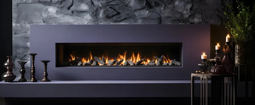 Ember Bed for Ventless Gas Fireplace in Ukiah, CA